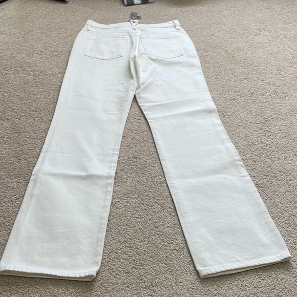 J.Crew straight leg off white jeans - Picture 5 of 6